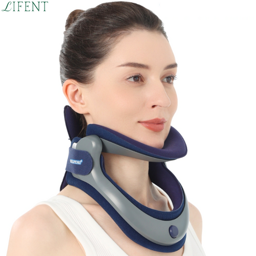 Colar de tração cervical Ajustável - Alivio da dor e melhora da Postura