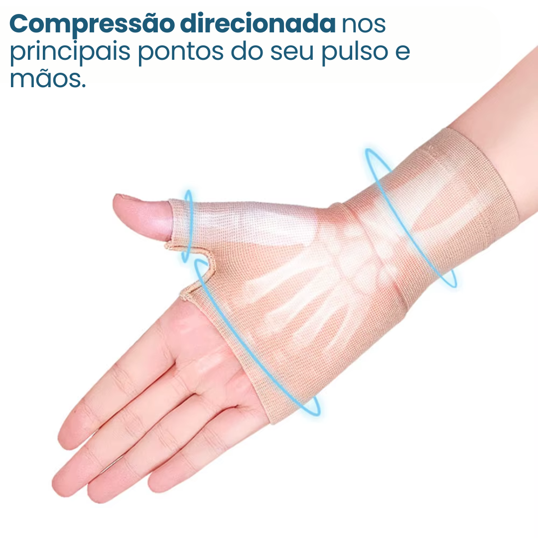 Luva de Compressão contra Artrite e Dores